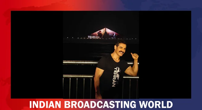 Geo-political thriller ‘Tehran’ posters lights up Mumbai skyline