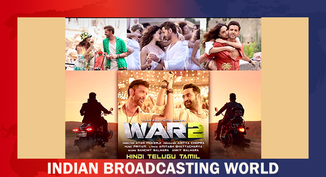 Jr. NTR, Hrithik’s ‘War2’ nets Rs 142cr at domestic BO