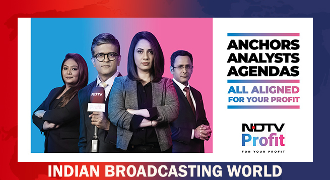 NDTV Profit unveils new identity ‘For Your Profit’