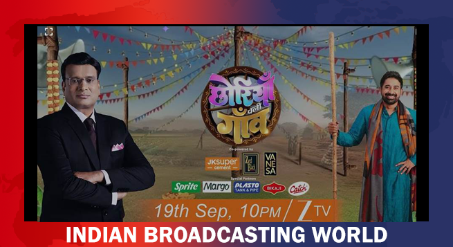 Zee News Managing Ed Rahul Sinha features in ‘Choriyan Chali Gaon’