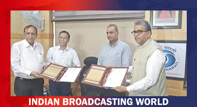 Prasar Bharati b’cast partner for world para athletics tourney ’25