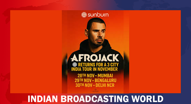 Afrojack to electrify India with 3-city EDM tour in Nov