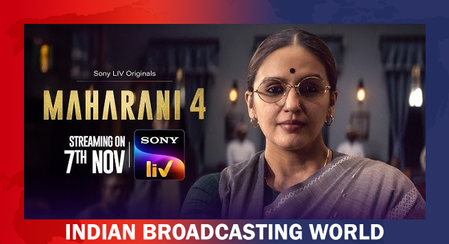 Huma Qureshi’s ‘Maharani’ S4 set to premiere Nov.7