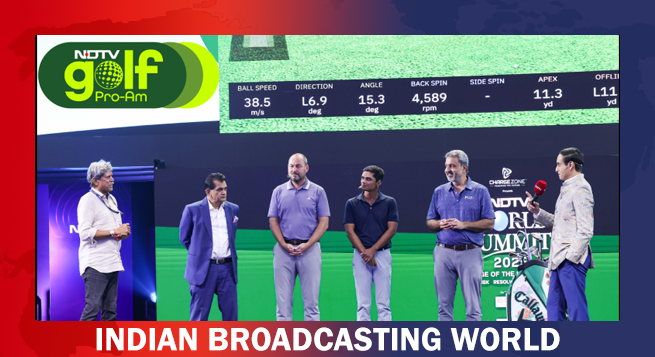 NDTV launches Golf ProAm at World Summit 2025