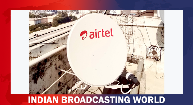 Airtel Digital TV subscriber base 15.4mn as of Sept 2025