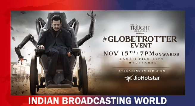 JioHotstar to livestream Rajamouli’s ‘Globetrotter’ teaser launch
