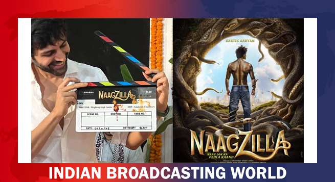 Kartik Aaryan begins filming for 'Naagzilla'