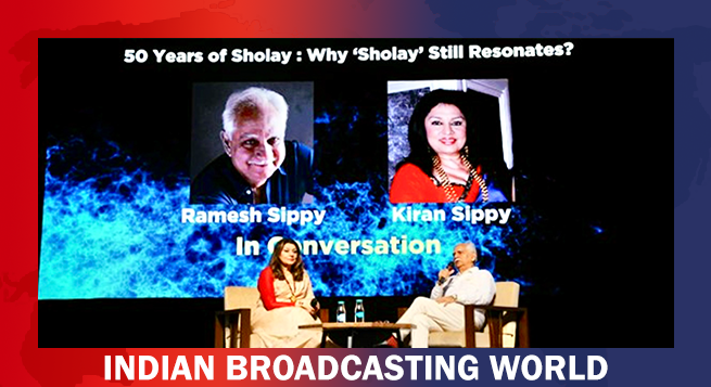 At IFFI, ‘Sholay’s director Ramesh Sippy goes down memory lane