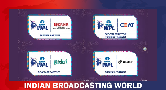 WPL adds ChatGPT, Kingfisher and Bisleri as new partners for 2026–27 seasons