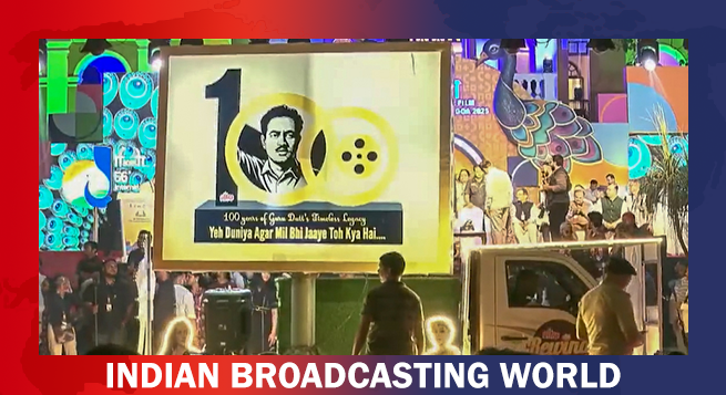 Ultra Media’s Guru Dutt tableau shines at IFFI ’25 parade