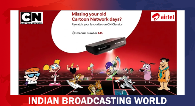 Airtel launches Cartoon Network Classics on Digital TV platform