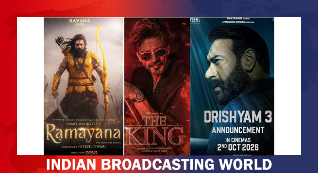 From ‘Ramayana’ to ‘Drishyam 3’: Big-ticket films set to define Bollywood in 2026