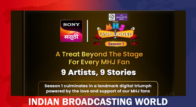 MHJ Unplugged crosses 23 million views, marks strong debut for Sony Marathi’s new digital IP