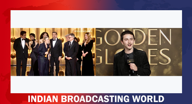 ‘One Battle…’, ‘Hamnet ’, actor Chamlet bag top Globe honours