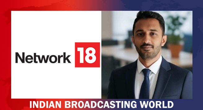Vipin Ramachandran joins Network18 as Lead Marketing – South